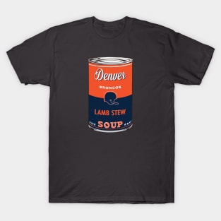 Denver Broncos Soup Can T-Shirt